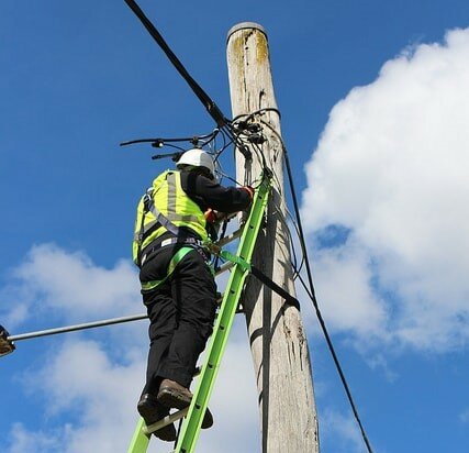 Electric pole is also a nice place for posting a job offer